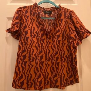 Funky patterned blouse
